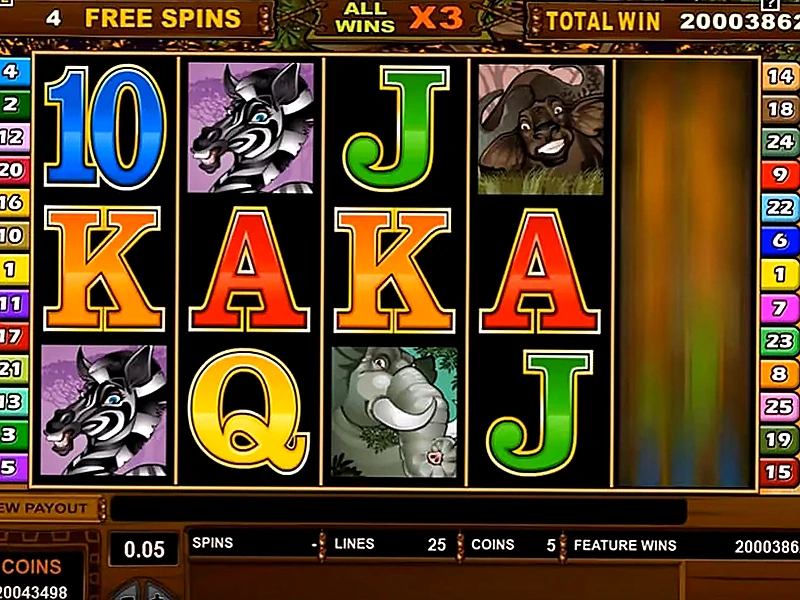 Mega Moolah free spins med x3 multiplier